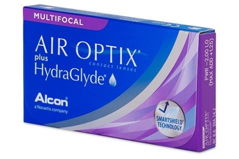 Air Optix Plus HydraGlyde Multifocal (x6)