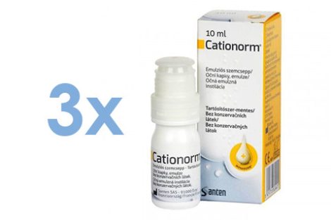 Cationorm (3x10 ml)