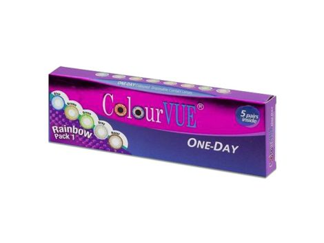 ColourVUE TruBlends One-Day Rainbow Pack 1 (10 lentile)