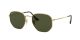 Ray-Ban Hexagonal RB 3548N 001/58 Férfi, Női napszemüveg